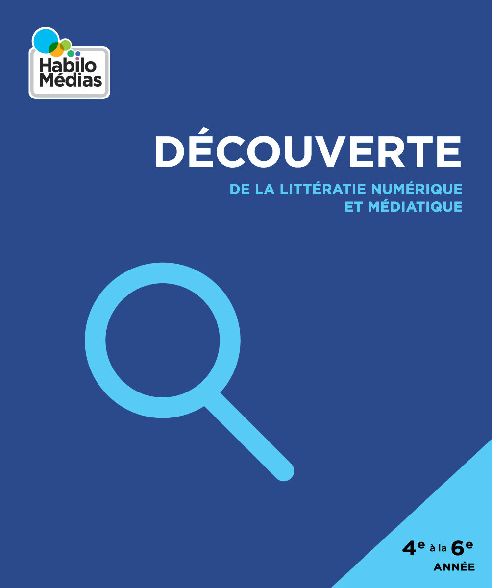 Cover image for Découverte de la littératie numérique et médiatique - Manuel de l'étudiant