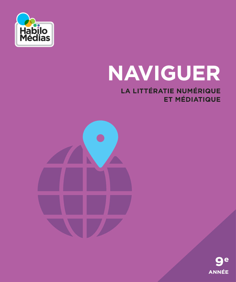 Cover image for Naviguer la litteratie numérique et médiatique – manuel de l'enseignant